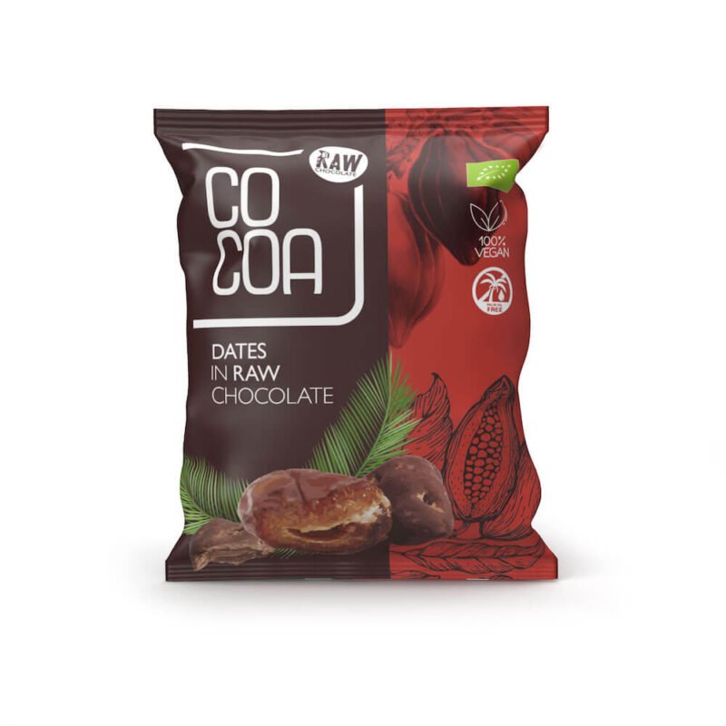 COCOA Dates in Raw Chocolate 70g