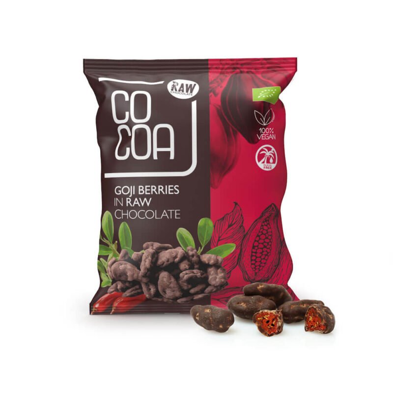 COCOA Goji Berries in Raw Chocolate 70g